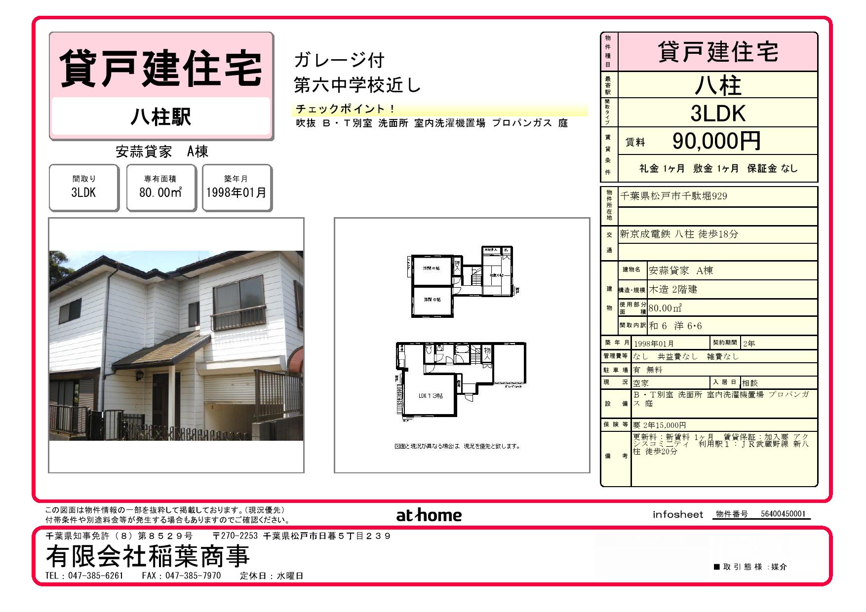 画像の賃貸物件は一例になります。現在は募集してない物件も含まれております。予めご了承ください。